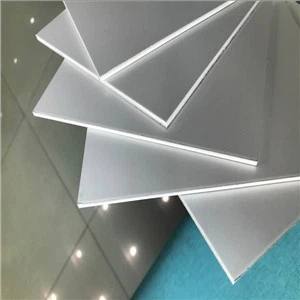 Gráða B1 Eldvarnar veggplötur, eldheldar skrautveggplötur, eldheldar Alucobond Acp ál samsettur pallborð