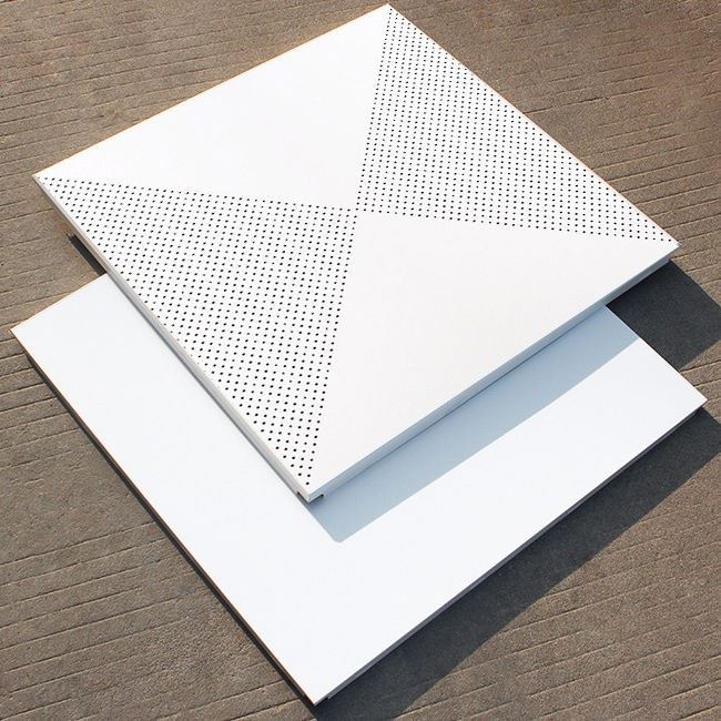 Interior Decorative Material Aluminum Ceiling Panel Tiles